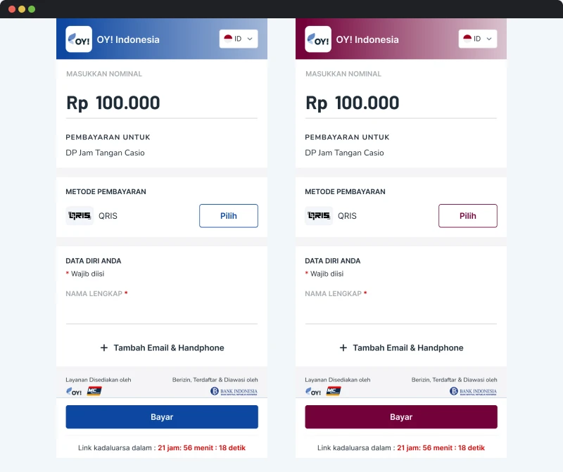 Payment Link Customized