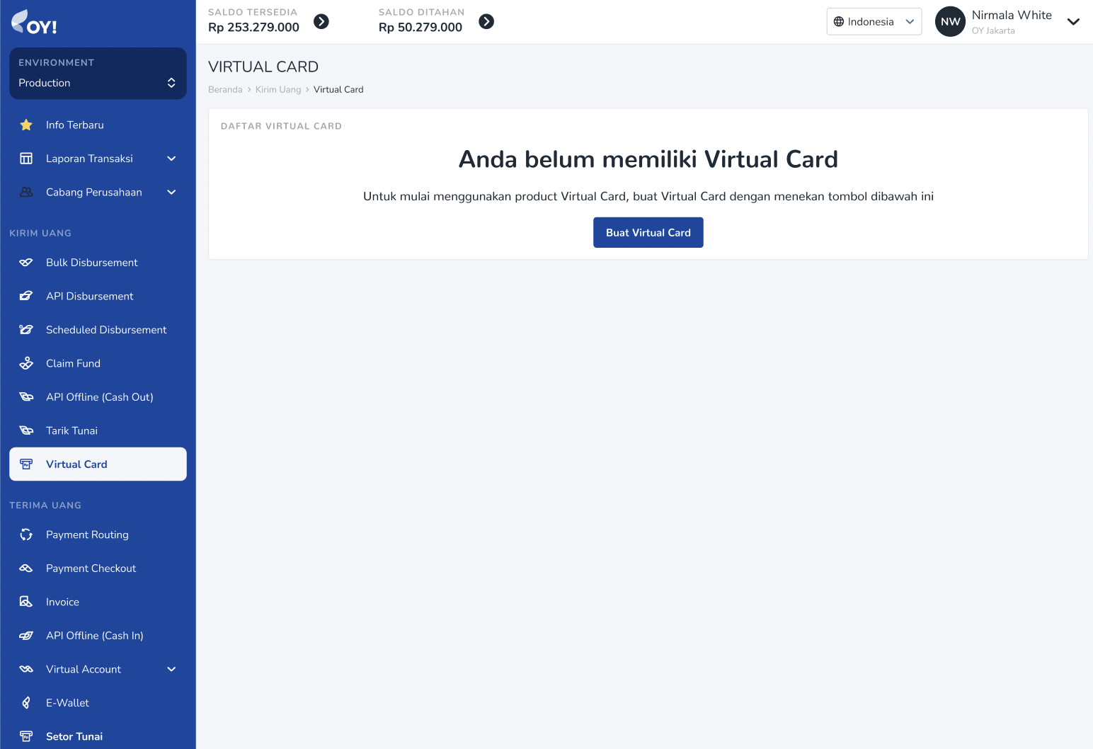 VCC Dashboard